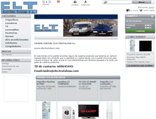 Tablet Screenshot of electrotolosa.com